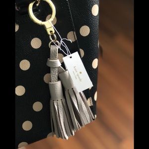 😍 FINAL SALE 😍 Kate Spade Keychain Tassel